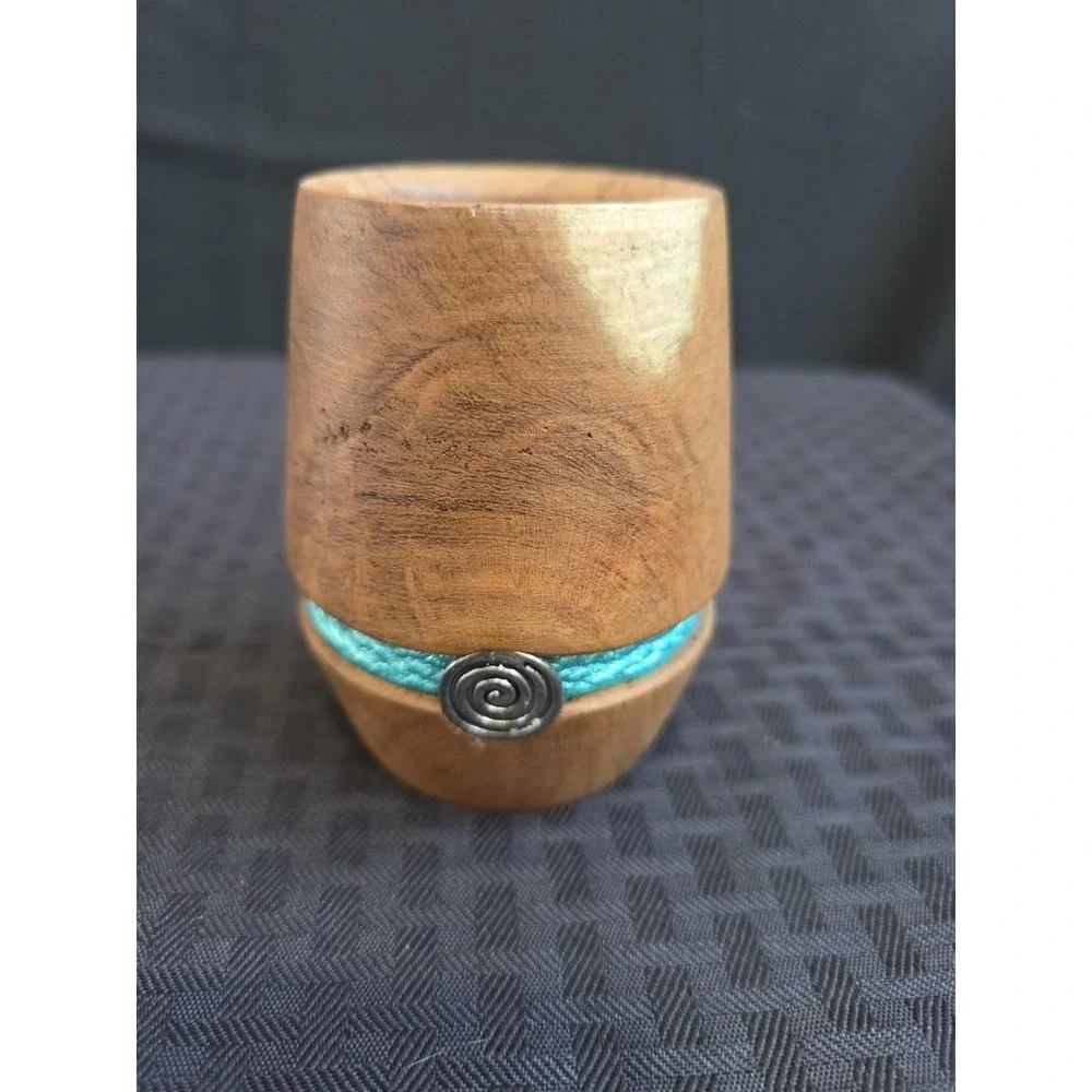 Aristan Made  Wood Turned Vessel Cup 2010 Exotic Wood Turning